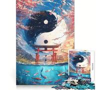 Balance Of The Elements 1000 Piece Jigsaws for Adults Brain Agility Happy Idle Time Secure Join Xmas Present (38x52cm)