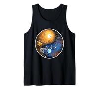 Balance Opposites Harmony Duality Core Earth Tank Top