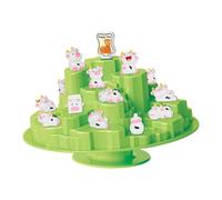 Balance Puzzle Tree, Interactive Cow Bear, 9.84x3.35x7.68 Inches Tabletop Toy with Sturdy Build, Creative Wooden Game, Fun Animal Puzzle with Playful Style, Family Activity for Indoor Outdoor