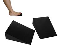 Balance Slant Board - 3.54x2.36x1.18in Squat Wedge Block, EVA Calf Raises Board, Ankle Stabilizer, Knee Support Exercise Wedge | Stretching Yoga Pilates Gym Training Workout