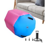Balance Soft Trainer - 2.95x3.28ft Inflatable Gymnastics Walk Roller, Tumbling Acro Exercise Equipment, Flexibility Backward Stretch Aid, PVC Yoga Pilates Exercise Roller | Supportive Equipment For