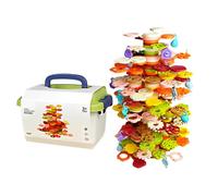 Balance Stacking Game - 152 Piece Building Tree,Balance Stacking Blocks Game - for Kids Boys Girls Preschool Kindergarten Birthday