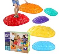 Balance Stepping Stones for Kids Colorful Turtle Shell Coordination 6