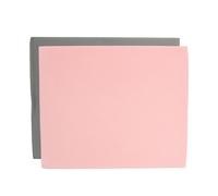 Balance Training Pad, High Resilience Non Slip Stability Exercise Cushion, Ankle Knee Hip Soft TPE Balance Pad for Rehabilitation and Core Strength Training, Grey Pink