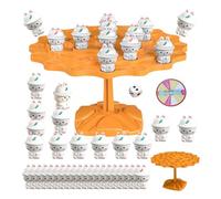 Balance Tree Board Game | Rabbit Theme Educational Focus And Balance Training Toy - Children's Desktop Game - for Kids 3+ Home Family Night Party Classroom Kindergarten Preschool Birthday Christmas