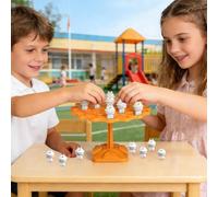 Balance Tree Game Toy - Rabbit Board Game, Educational Stacking Tabletop Playset, Focus And Coordination Skill Builder | Balance Games Toy For Kids 3+, Home, Family, Classroom, Kindergarten, Preschool