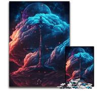 Balanced Cloud Libra 1000-Piece Jigsaw Puzzle cardboard Jigsaw Puzzles for Adults Ideal for Teenagers & Collectors, Travel Gift, Family Activity 26X38CM/10.23x14.96inch