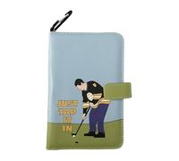 Balanced Co. Leather Golf Scorecard Holder (Just Tap It in)