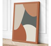 Balanced Forms Minimalist Canvas Wall Art Print 30x20 Inch (76 x 51 cm)