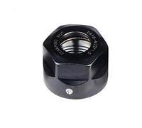 Balanced Spring Metal Collet Clamping Nut for CNC ER11-ER32 - High Strength 40Cr Steel, Quick Tightening(M22x1.5)