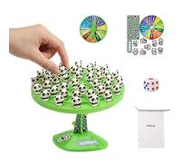 Balanced Tree Board Game,Strategic Thinking Interactive - Panda Balance Tree Board Game | for Classmates Boys Girls Preschoolers Family Camping Classroom Birthday Part