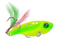 Balanced VIB Fishing Lure That Delivers Uniform Oscillation and Controlled on the Fall Due to Its Precisely Placed Center of Gravity (G)