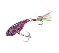 Balanced VIB Fishing Lure That Delivers Uniform Oscillation and Controlled on the Fall Due to Its Precisely Placed Center of Gravity (I)