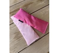 Balanced Yoga Stuff Weighted Lavender Eye Pillow for Yoga, Travel - Organic Cotton Cover, Flax Seed Filling, Natural Lavender, Hot & Cold Use (Sunbeam Yellow) (2, Pink and Purple)