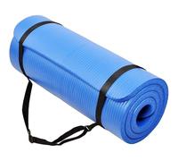 BalanceFrom 1/2 Inch Thick Yoga Mat with Carrying Strap, High-Density Exercise Mat for Home Yoga, Pilates, Stretching, Floor & Fitness Workouts, Taro Purple