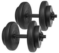 BalanceFrom All-Purpose Weight Set, 40 lbs, Black