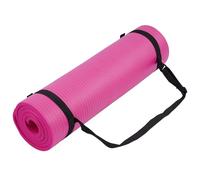 BalanceFrom BFGY-AP6PK GoYoga All-Purpose 1/2-Inch Extra Thick High Density Anti-Tear Exercise Yoga Mat with Carrying Strap, Pink