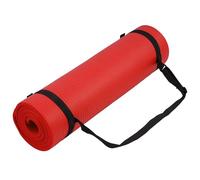 BalanceFrom BFGY-AP6RD Go Yoga All Purpose Anti-Tear Exercise Yoga Mat with Carrying Strap, Red, 71 Inch X 24 Inch