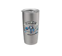 Balancing Act Casual Office Home Essential Graphic Art Stainless Steel Insulated Tumbler