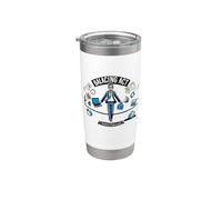 Balancing Act Casual Office Home Essential Graphic Art Stainless Steel Insulated Tumbler