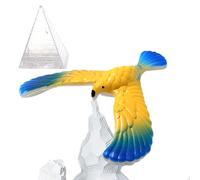 Balancing Bird, Balancing Eagle Gravty Bird Flying Eagle BirdToy BalancingBird With Pyramid Base BalancingBird FingerToyBird That Balance On Your Finger Fun Balance Finger Toy (Random Color)