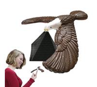 Balancing Eagle Toy - Eagle Toy With Pyramid, Educational Plasticc Physics And Science Toys, Interactive Gravitty Bird For Kids | Funny Finger Toys For Boyss Girls, Creative Desktop Eagles Balancer