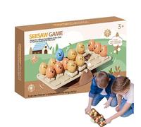 Balancing Game,Balance Board Game Seesaw | with Chicken Design Sensory Puzzle Activity Interactive for Preschool Playground Classroom Kindergarten Birthday Backyard