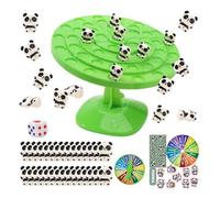 Balancing Game,Panda Tree Building Block Tabletop Puzzle | Educational Balance Board Games | for 2 Players Family Gathering Parent-Child Friends Boys Girls Travel Parties Birthday Christmas