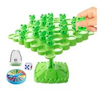 Balancing Games Educational Frog Board Toy - Stem Math Learning Set | | Interactive Counting and Weight Comparison Tabletop Activity for Preschoolers Early Development and Family Play