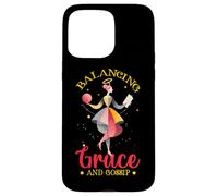 BALANCING GRACE AND GOSSIP Case for iPhone 15 Pro Max