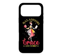 BALANCING GRACE AND GOSSIP Case for iPhone 17 Pro Max