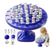 Balancing Kids Games - Balance Counting Toys, Desktop Space Puzzle Toy, Fun Early Learning Toys for Children Boys Family Gathering, Weighted Astronaut Hardware, Gravity-Defying Shr