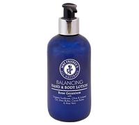 Balancing Organic Hand & Body Lotion/Made with Rose Geranium Pure Essential Oil/Handmade/Natural/Vegan/Natural Botanical Ingredients/Cruelty Free