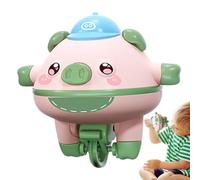 Balancing Pig Gyroscope Toy, Automatic Tightrope Walking Unicycle Gift