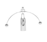 Balancing Sculpture, 6.69x4.33x0.98in Art Balance Figurine Decor, Decompress Physics Balancing Desk Toy, Interesting Mini Steel Balance Toy for Home, Office Desk Decor