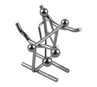 Balancing Toys, Perpetual Motion Iron Figurine, Educational Sensory Desk Decoration, Interactive Physics Toy for Play, School, Home, Classroom, Gym, 1.57x1.97x2.36 inches