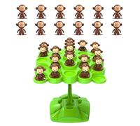 Balancing Tree Toy,Monkey Interactive Focus Training Early Learning Toy | Interactive Family Balance Tree Desktop Game | for Kids 3+ Boys Girls Home Preschool Kindergarten Classroom Table Party Christ