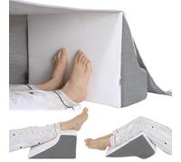BALAPET Blanket Lifters for Foot of Bed, Air Layer Fabric Foot Tent Blanket Support Holder for Surgery Recovery, Wedge Foam Pillow for Toes Pain Leg Knee Ankle,Sheet Lifter (20 * 15 * 7.8Inch)