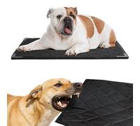 BALAPET Durable Chew Proof Dog Bed with Metal Rivet Corner for Large Dogs, Stable Kennel Pad Mat for Teething Puppy, Durable Indoor Outdoor Crate Pad for Medium Dog Crates, 41"x28"