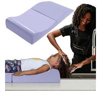 BALAPET Hair Washing Station for Kids,Shampoo Foam Mat for Children Ergonomic Comfortable Support Hair Washing Mat on Sink Portable Foldable Shampoo Buddy Basin Essentials, Patent Pending (Purple)