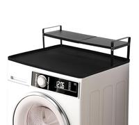 BALAPET Washer and Dryer Countertop with Non-Slip and Laundry Room Shelf Mat Universal Front Load Washer and Dryer Countertop Kit with Storage Space for Laundry Room Organization(14.2x8.6x7in)