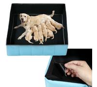 BALAPET Whelping Box for Dogs and Puppies,Foldable &Portable Whelping Pen, Puppy Playpen Dog Birthing Whelping Supplies