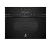 Balay Aqualisis 3CW5179N3 Multi-Function Microwave Oven with Oven Height 45 cm Touch Control 15 Recipes Grill Black Glass