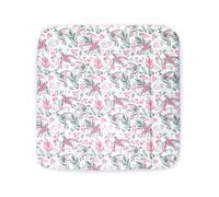 Balbina Changing Mat Waterproof Changing Table Mat Washable I Changing Mat Changing Table I Changing Mat Washable Changing Mat for Baby Changing Mat Changing Mat 60 x 70 cm I Butterflies Pink