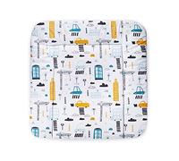 Balbina Changing Mat Waterproof Changing Table Mat Washable I Changing Mat Changing Table I Changing Mat Washable Changing Mat for Baby Changing Mat Changing Mat 60 x 70 I Cars Yellow