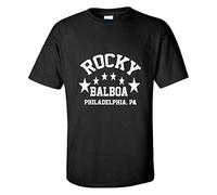 Balboa Rocky Movie Boxing Gym Training Mens Grey T-Shirt (Large)