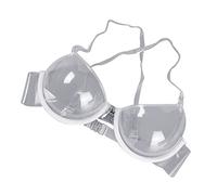 Balconette Bra Women's Transparent See Through Underwire Bra Clear Adjustable Straps Invisible Disposable Underwear Size 32 Invisible s