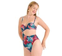 Balconette swimsuit Roma by Lisca 043566 Size 34-40 B-D white & blue