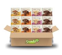 Balconi Cake Assortment 400g each | The Premium Quality Italian Snack | Strawberry, Choco Dessert, Tiramisu & Viennese flavours | (3 Packets Each - Total 12 Pack)