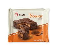 Balconi Cakes (400g) - Premium Quality Italian dessert cake (GMO-Free, Preservative-Free, No Artificial Colors) | (3 Packets, VIENNESE)